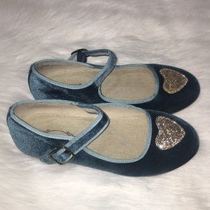 Joyfolie Liv Velvet Mary Jane Shoes